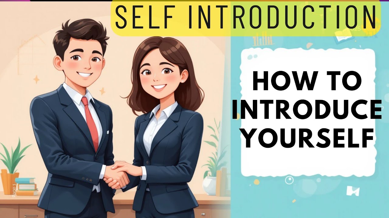 Self introduction | How to introduce yourself in English | Tell me about yourself Interview question