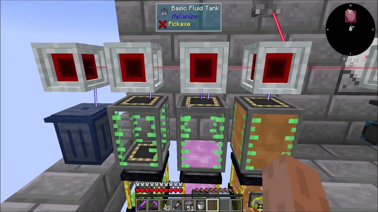 ATM7 Skyblock Ep20 Mob Farm Automation