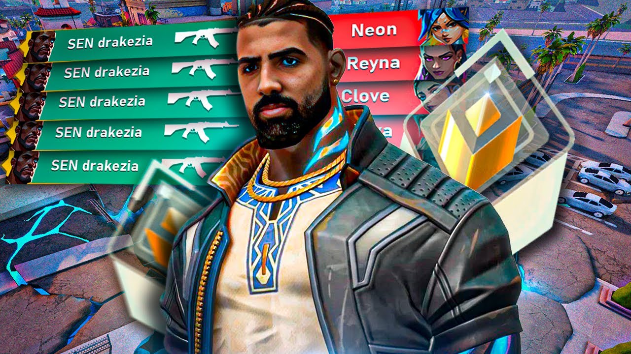 DRAKEZIA ATACA NOVAMENTE a RANKED e FARMA HIGHLIGHTS e MUITA AURA | VALORANT
