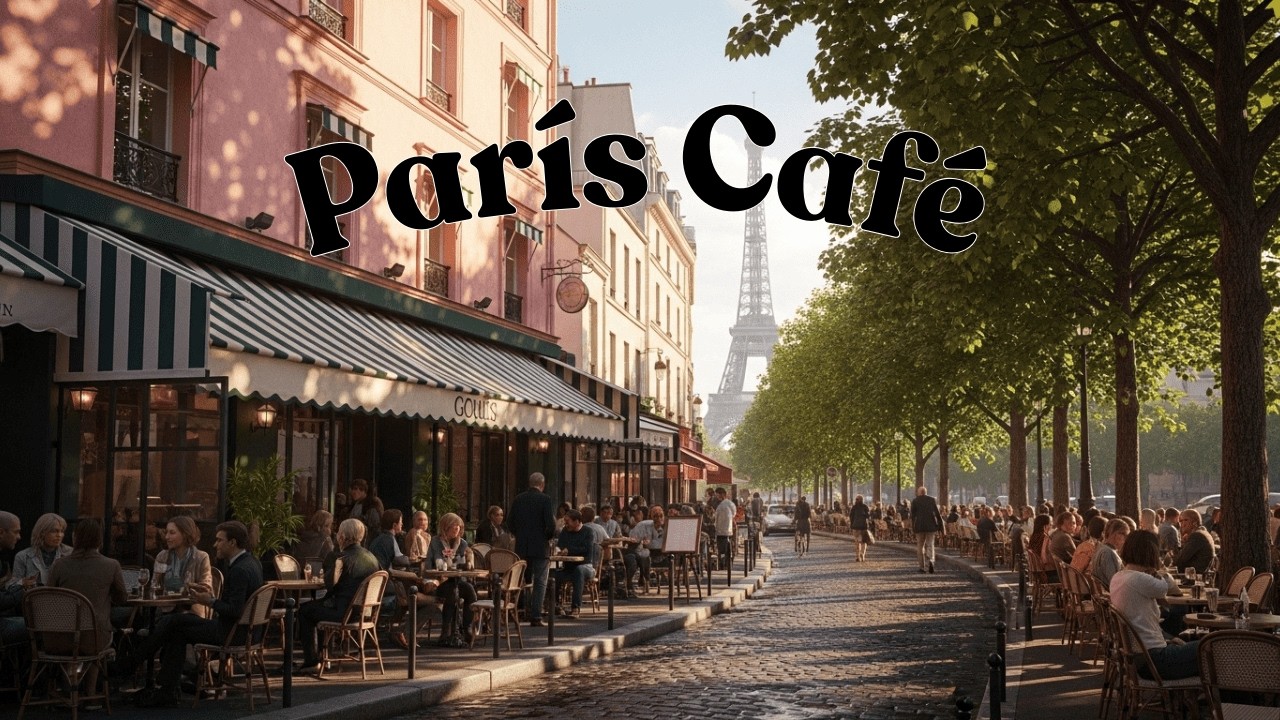 Paris Café Jazz ☕ Relaxing French Music for Work, Study & Cozy Moments