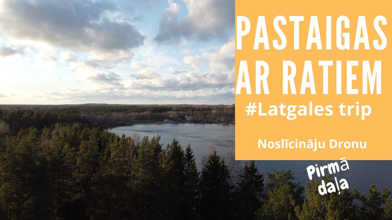Pastaigas ar ratiem. Latgales Trip.Ludza un Drona slīcināšana ezerā. #veselibassala