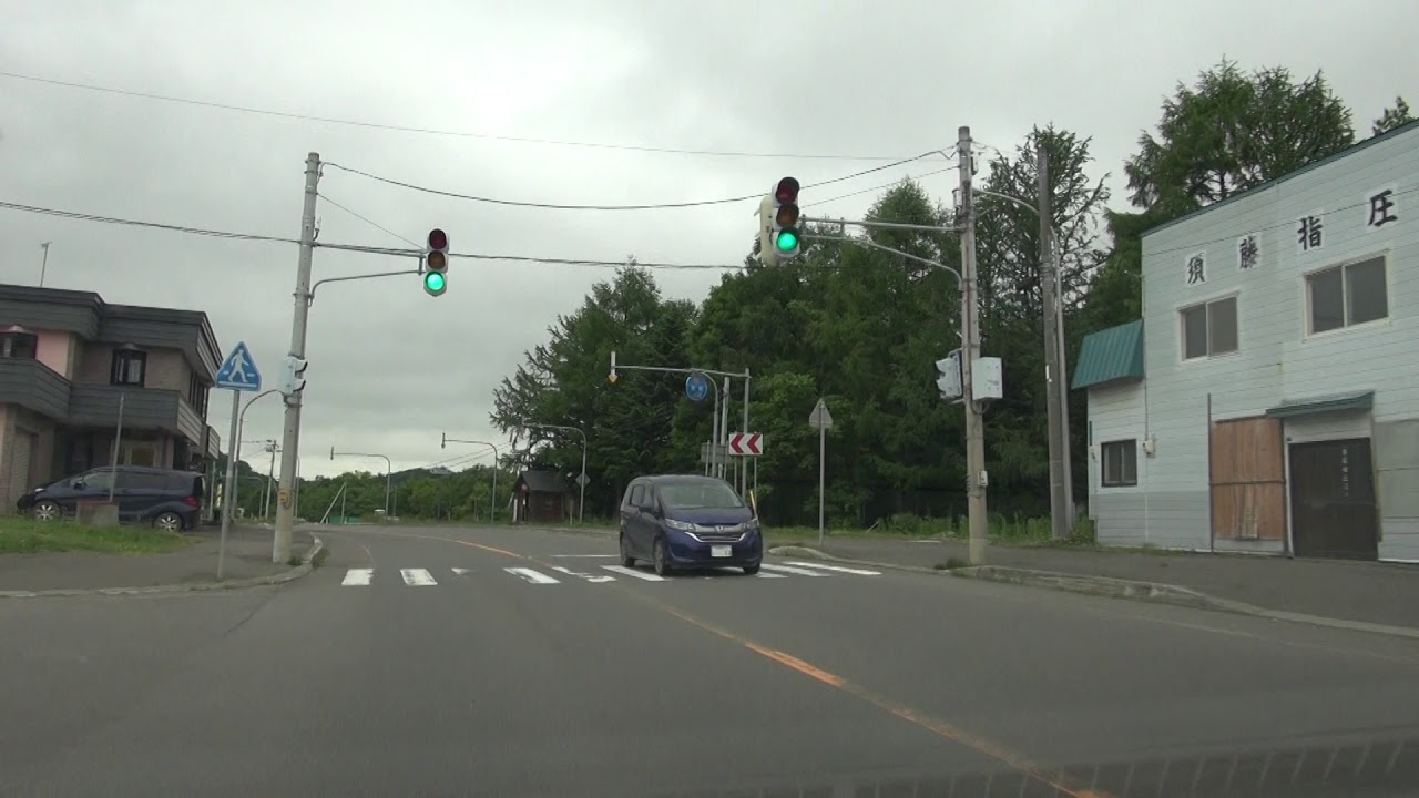 北海道道115号芦別砂川線[ #上砂川町 #砂川市 1080p 車載動画ドライブ]：道道114号交点～国道12号交点