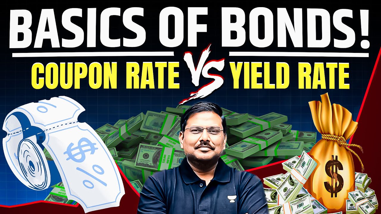 Basics of Bonds: Coupon Rate vs Yield Rate Explained | Donald Trump | UPSC Economy by Shyam Kaggod
