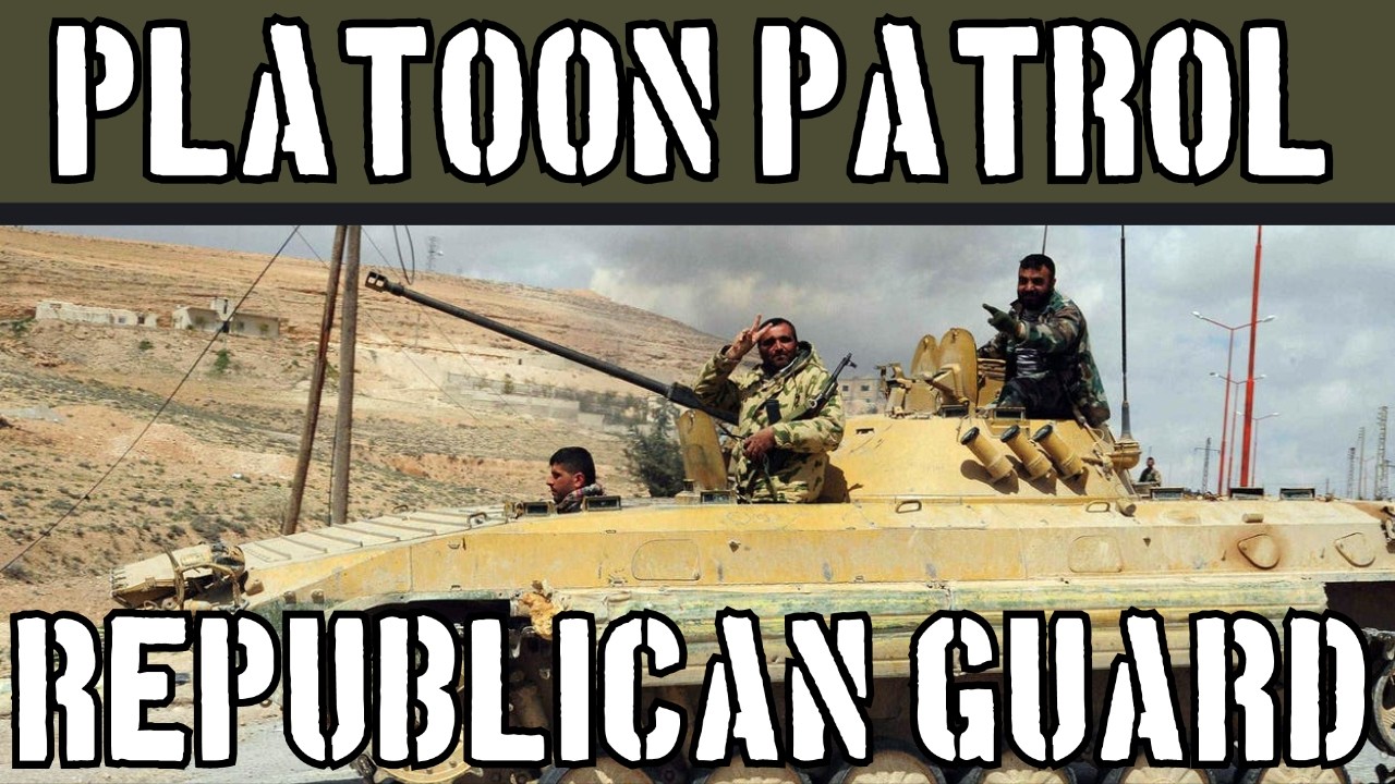 Platoon Patrol: Syrian Republican Guard in BMP-2s, Combat Mission Shock Force 2
