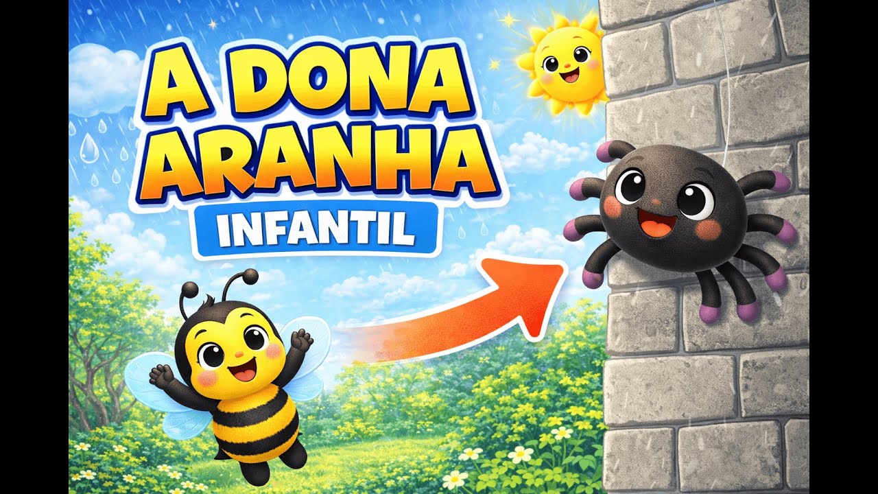 A Dona Aranha Subiu Pela Parede 🕷️ Música Infantil | Desenho Animado 3D | Turma do Zumzum - OFICIAL