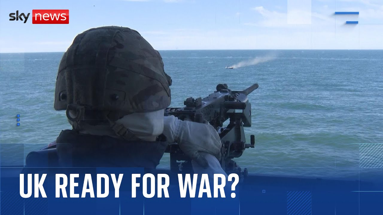 Royal Navy warship takes out air and sea drones in 'realistic' exercise