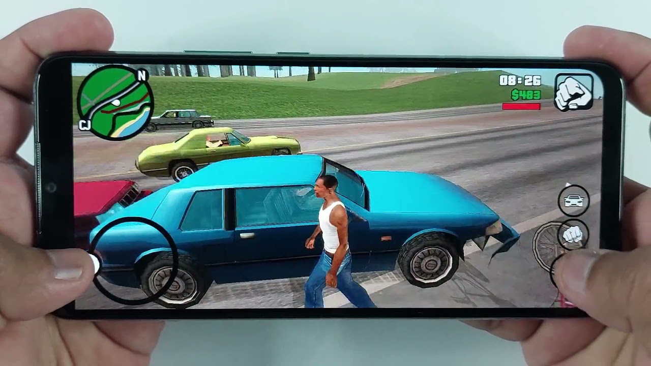 Infinix Hot 11 Play Test Game Gta San Andreas | 4GB, Helio G35