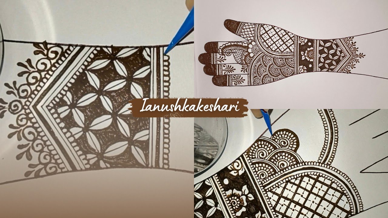NEW BEAUTIFUL MARWADI MEHENDI DESIGN || BRIDAL MEHENDI DESIGN || HENNA DESIGN || @ianushkakeshari