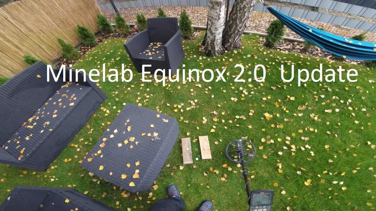 Minelab Equinox software 2.0 instrukcja aktualizacji i testy / update instruction and tests
