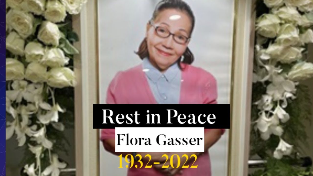FLORA GASSER  BETERANA AT BATIKANG AKTRES PUMANAW NA/FLORA GASSER PASSES AWAY!