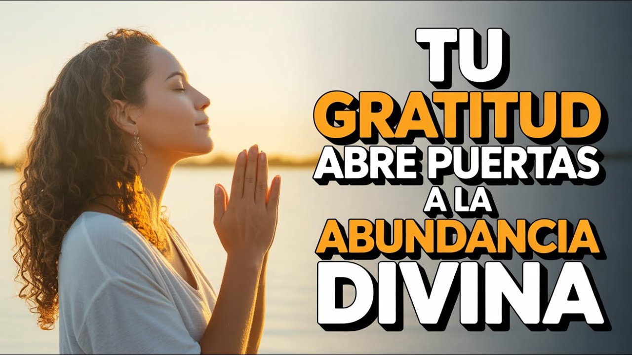 Oración Sagrada de Gratitud: ¡Dios Transformará Tu Vida con Poderosa Abundancia! 🙏✨