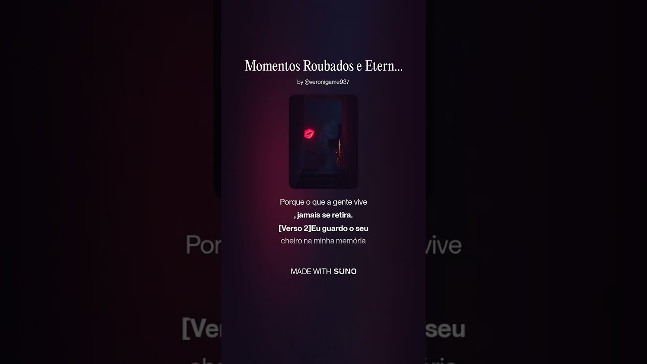 Momentos Roubados e Eternidade