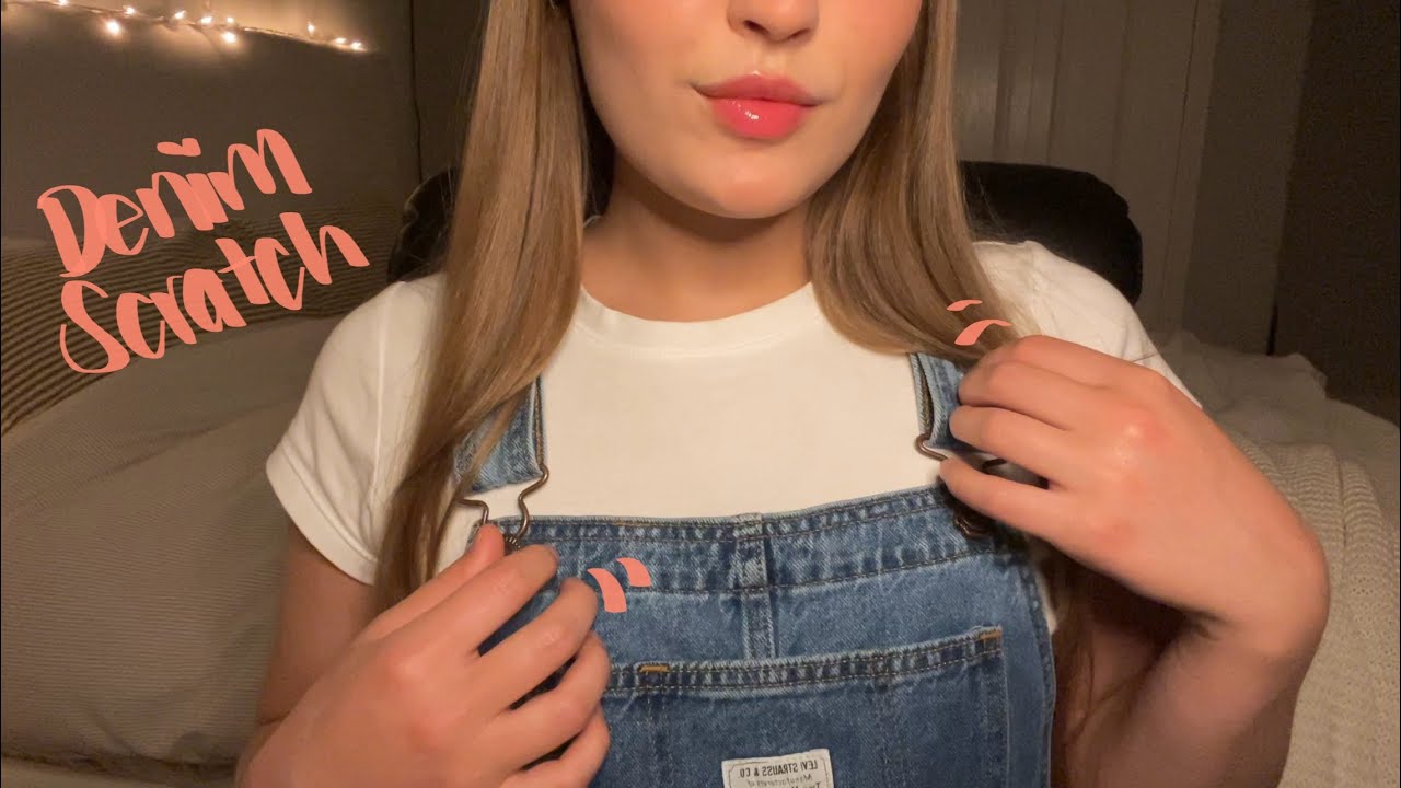 ASMR | JEAN & DENIM Fabric Scratching & Tapping