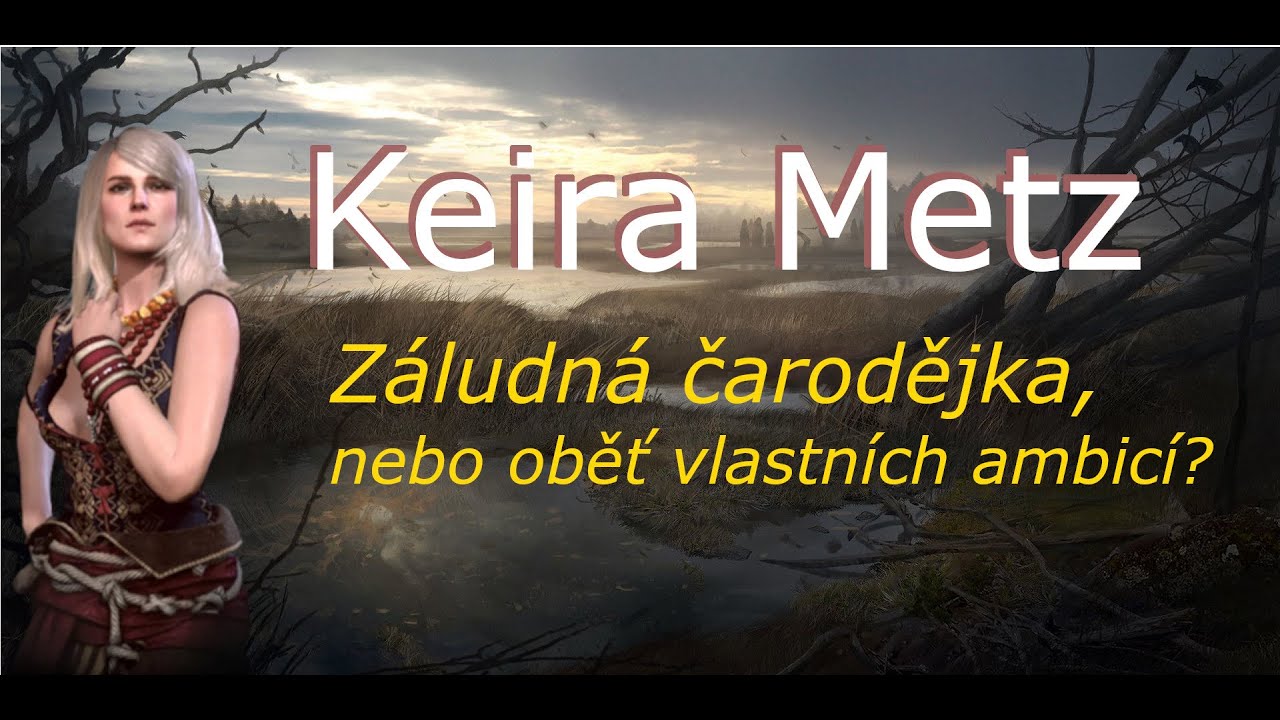 Př&iacute;běh Keiry Metz - Komunitou opom&iacute;jen&eacute; čarodějky.