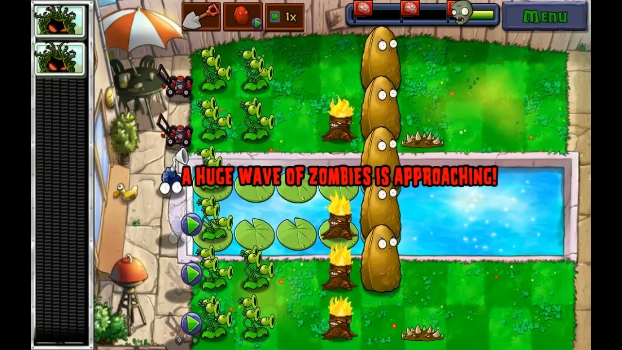 PvZ Pt30: The final pool level, the conveyer.