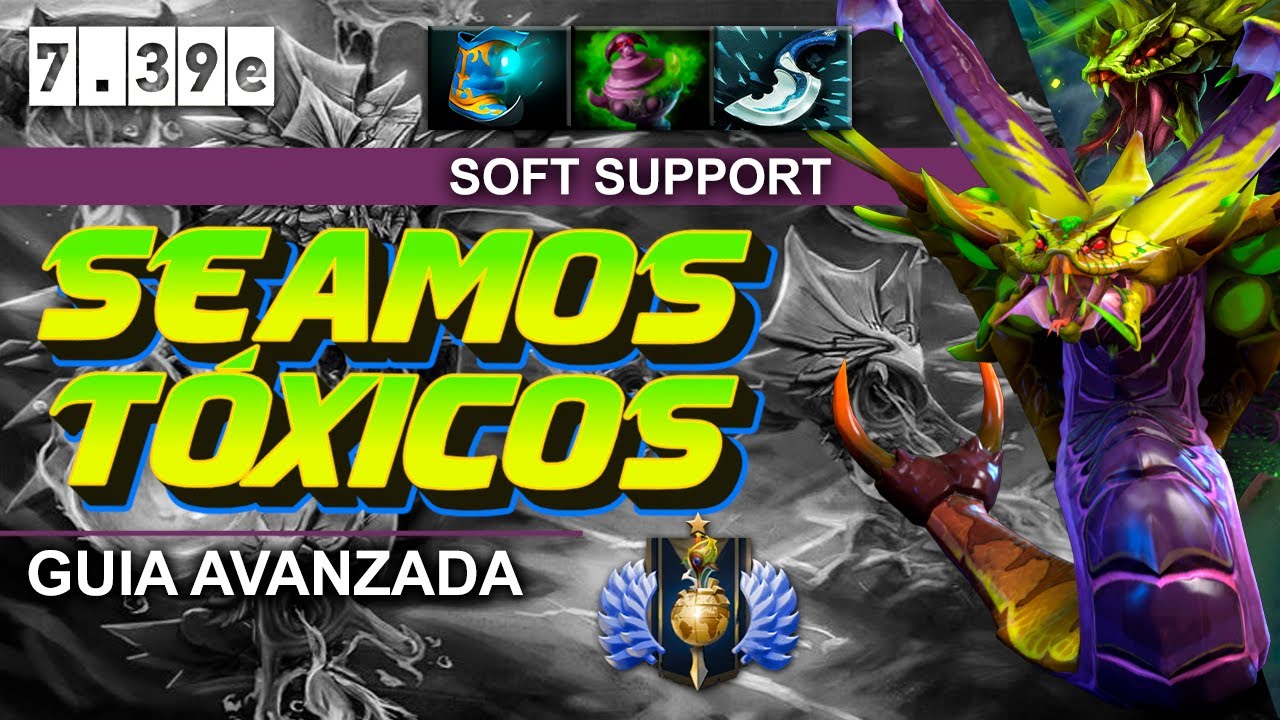 Obligamos a que el enemigo se desespere, se separe, se rinda y fedee | Venomancer Support 4