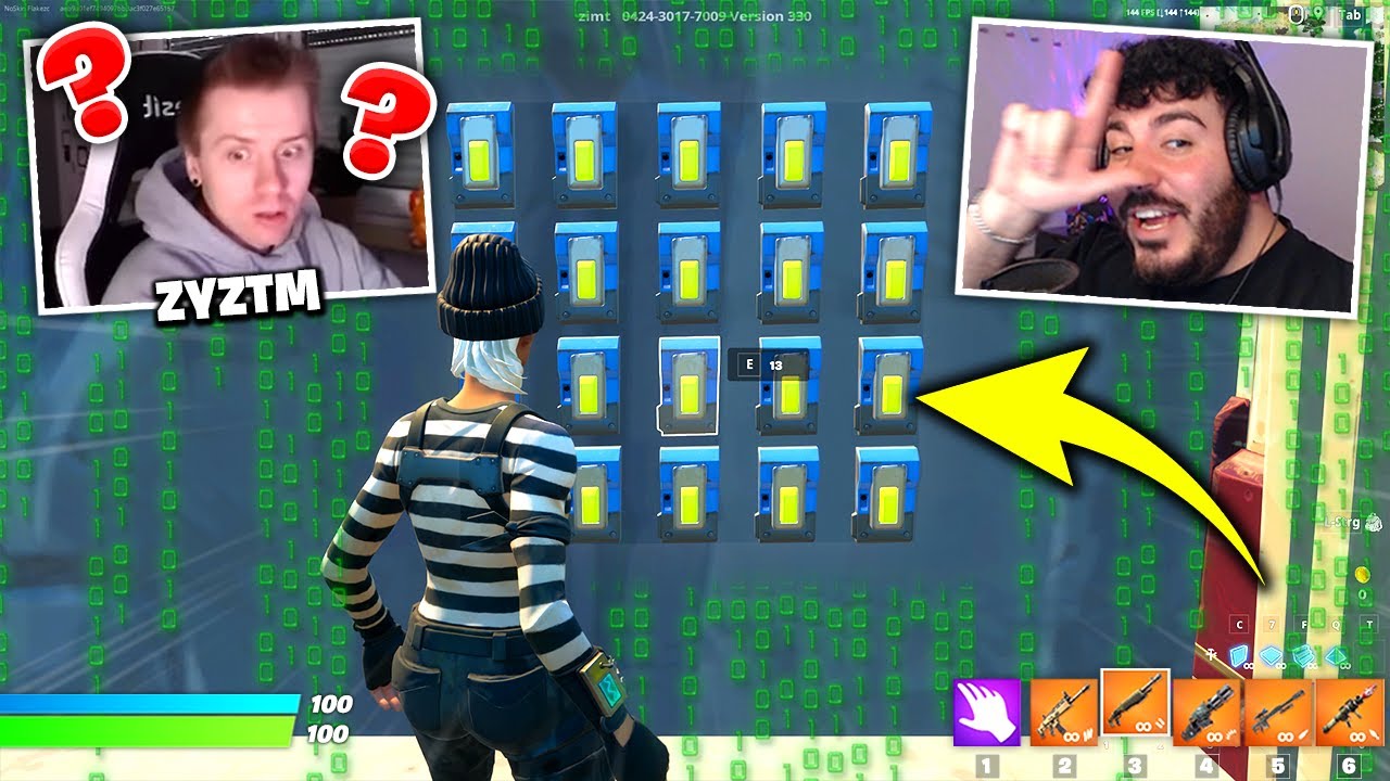 ANSAGE AN ZYZTM 🤬 ICH HACKE SEINE PARTY ROYALE MAP ...