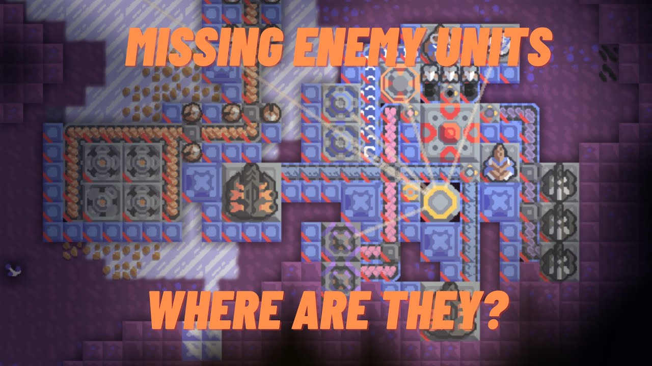 Missing Enemy Units - Mindustry