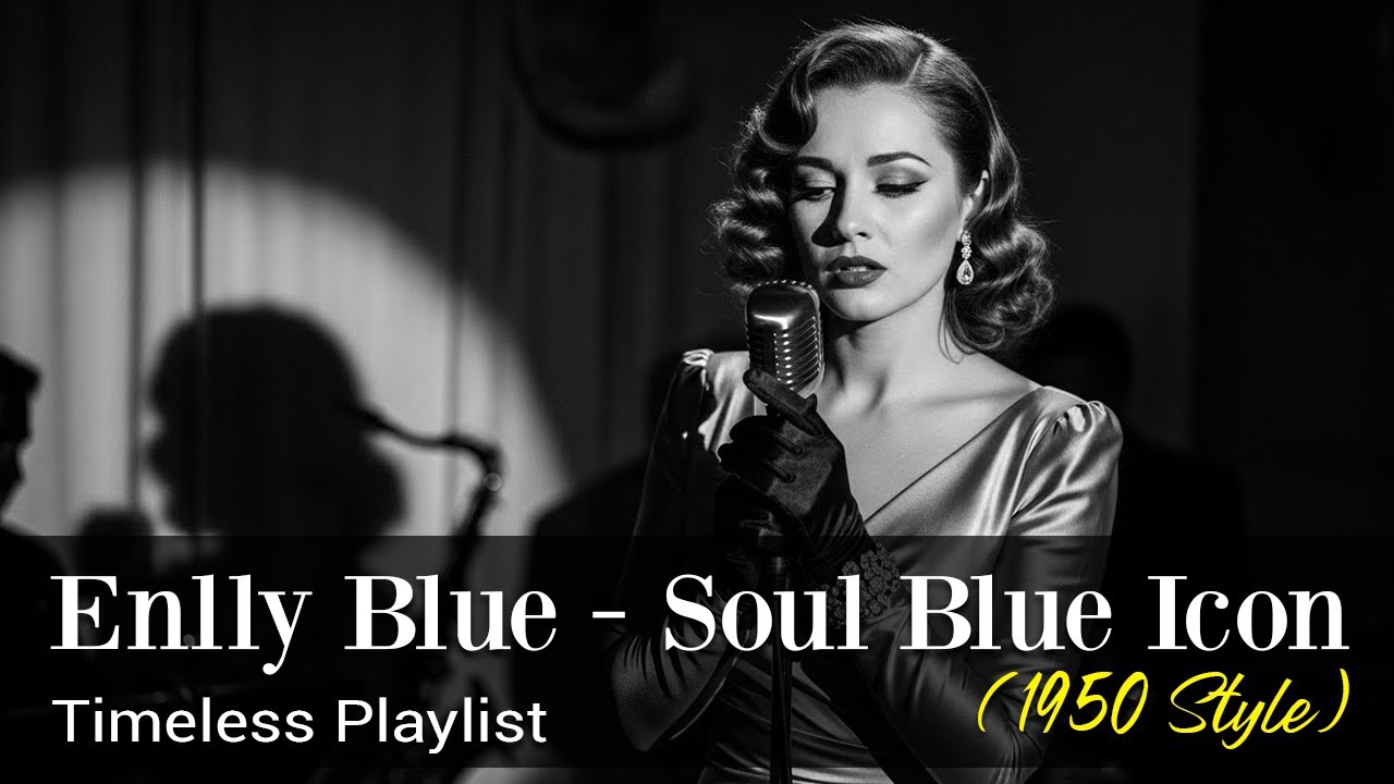 Enlly Blue – Golden Soul Blues (1950 Style) | Best Blues Songs Ever | Smooth & Timeless