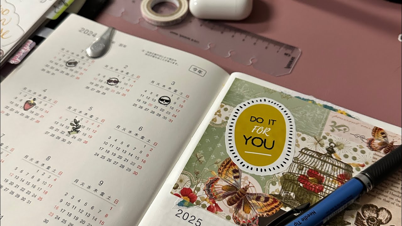 Setting up Hobonichi Cousin Avec