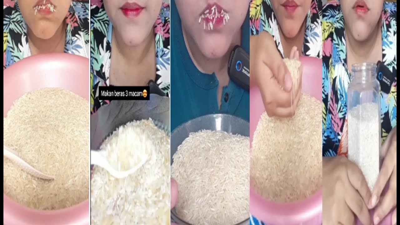 DYMA #shorts ASMR RAW RICE EATING| Compilation Vidios Raw Rice| Rawrice|asmrrawriceeating|asmrsounds