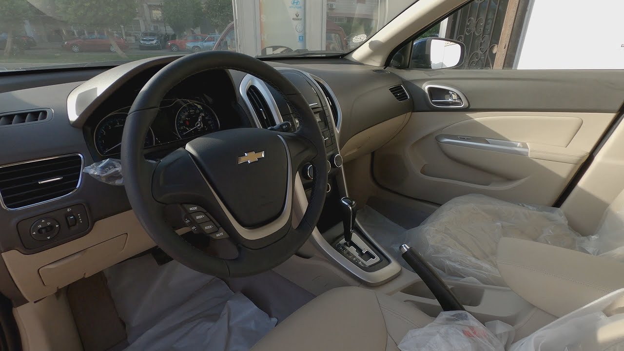 Chevrolet Optra 2023 Blue ASMR интерьер днем и ночью обзор