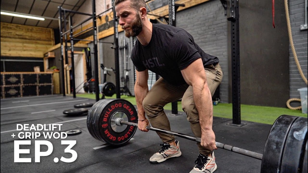 FULL DAY OF CROSSFIT TRAINING - Deadlift Day + Brutal Grip Workout