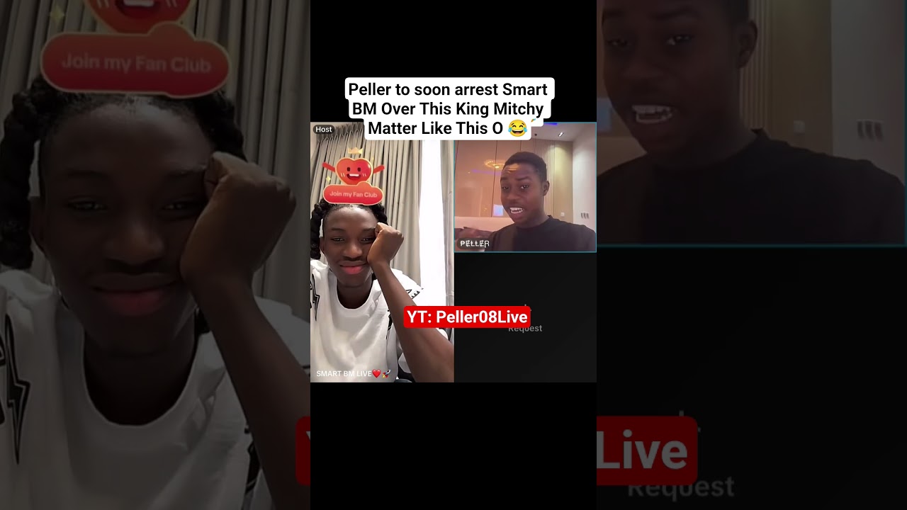 Peller Will Arrest Smart BM Soon 😂 #peller #pellerlive #smartbm #smartbmlive #kingmitchy