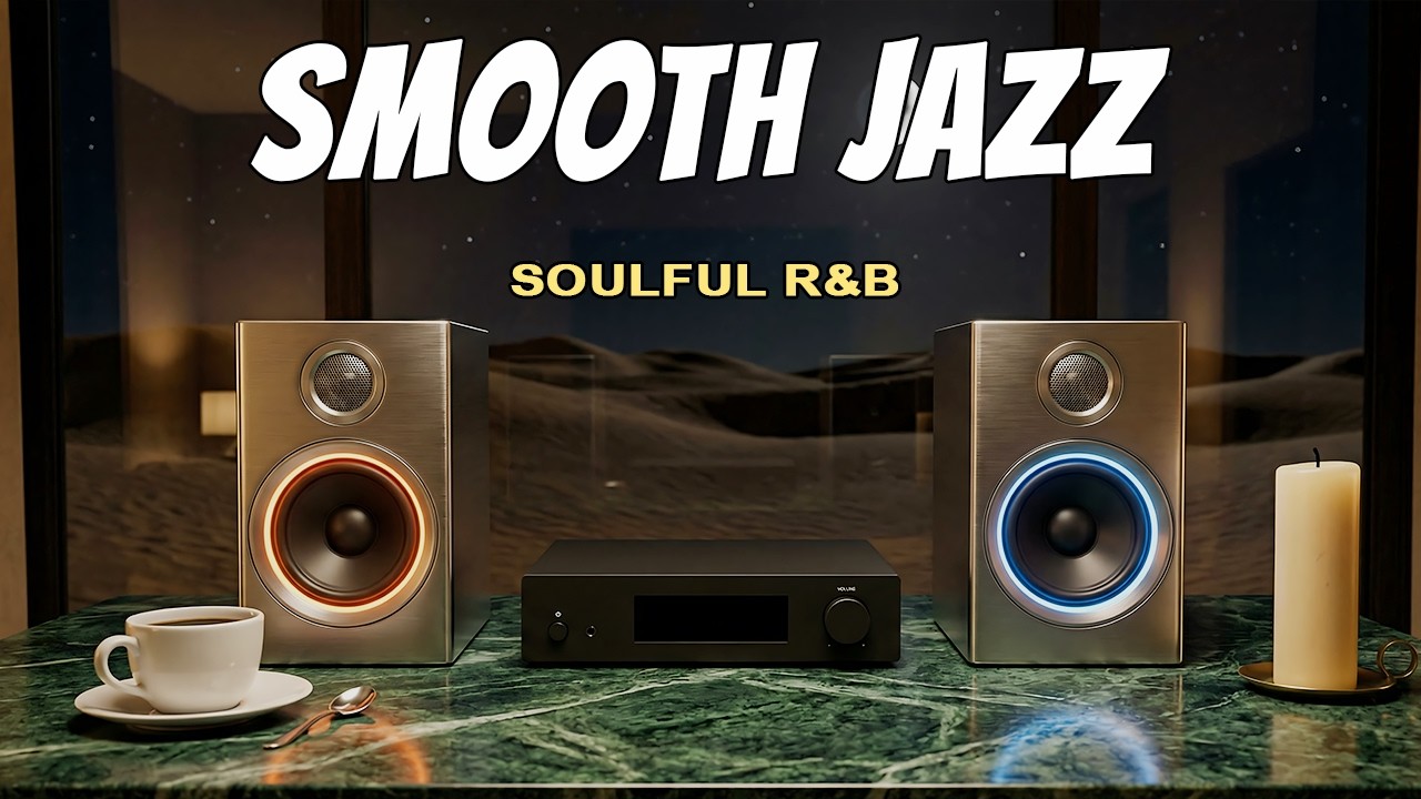 Smooth Jazz x Soulful R&B – Mellow Groove Vibes for Study, Focus & Late Night Chill