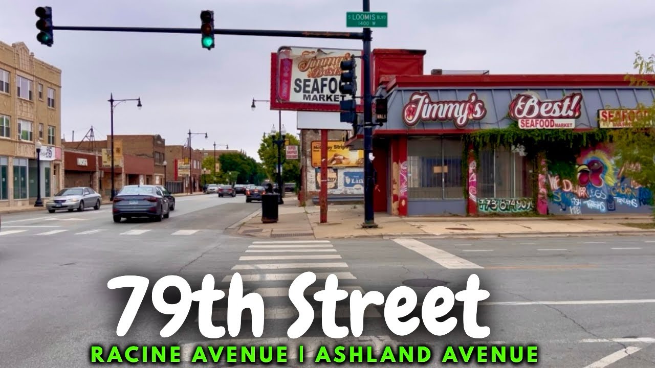 ☁️Chicago Neighborhoods | 79th Street Chicago | Walking Tour | Virtual Walking Tour Chicago 
