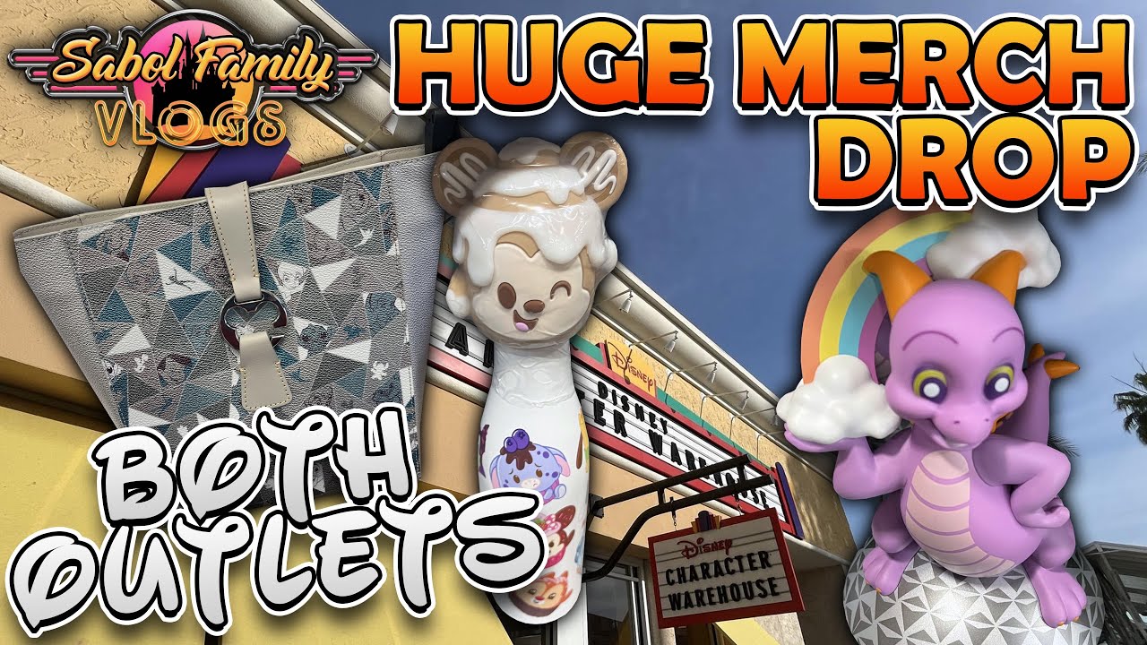DISNEY CHARACTER WAREHOUSE OUTLET SHOPPING | Vineland & International ~ HUGE New Merch Selection!