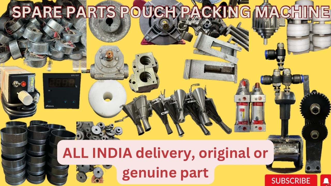 SPARE PARTS POUCH PACKING MACHINE /ORIGINAL AND GENUINE PARTS /, #spareparts #machine