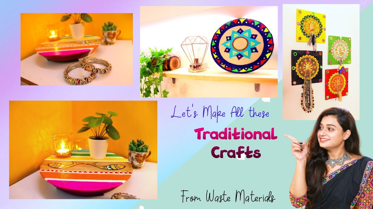 3 Easy Traditional Craft Ideas For Festivals With Waste Materials | घर सजाने का ये नया आइडिया
