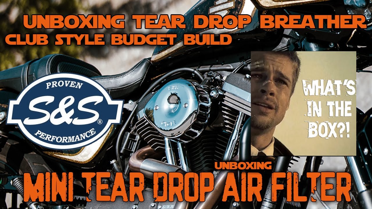 Unboxing S&S Mini Tear Drop Air Breather - Club Style Budget Build