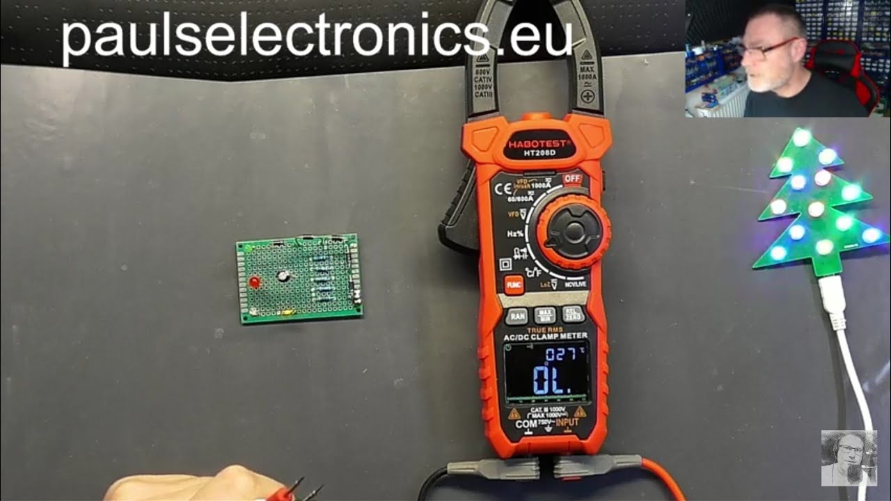 Habotest HT208D kliešťový multimeter