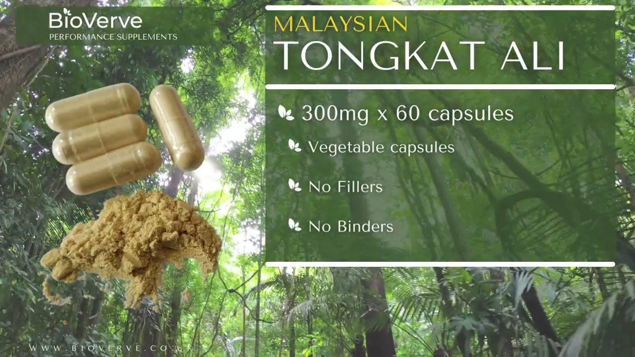 BioVerve Malaysian Tongkat Ali 2% Eurycomanone