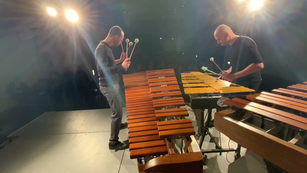 ALFa Percussion Duo plays B&uuml;sra Kayikci - Melez Lavanta (LIVE Performance)