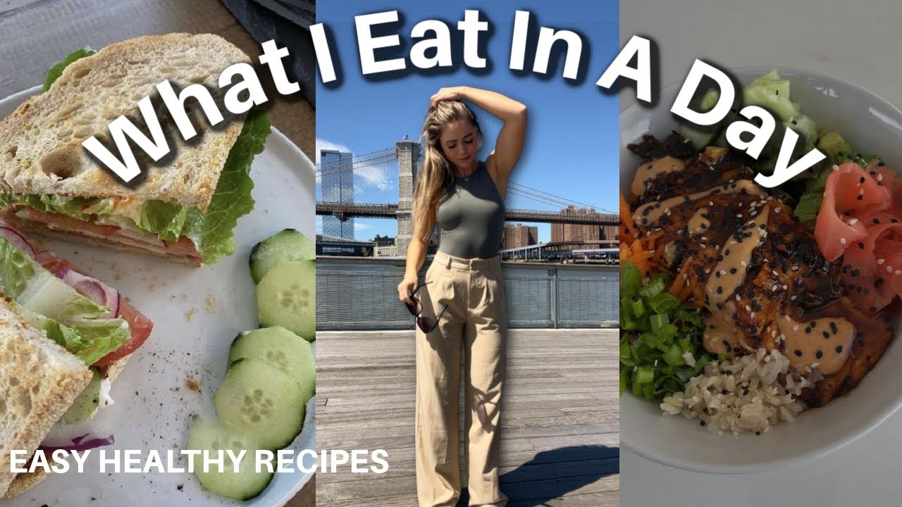 WHAT I EAT IN A DAY while I lose fat & gain muscle