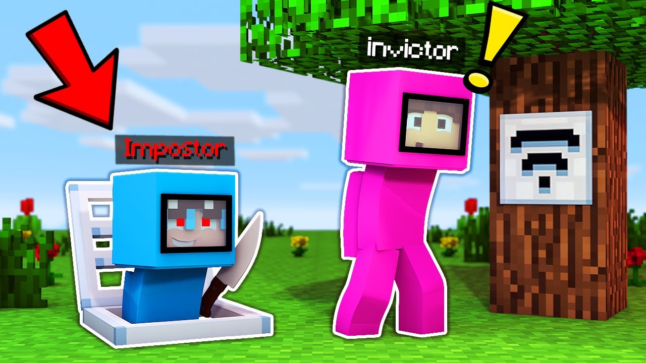 ¡SOY EL MEJOR IMPOSTOR! 😈🔪 AMONG US en MINECRAFT