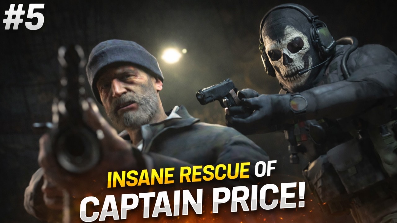 INSANE Rescue of Captain Price! | Call of Duty MW-2 Gameplay #5