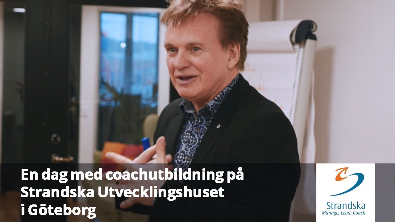 En dag med coachutbildning p&aring; Strandska Utvecklingshuset i G&ouml;teborg