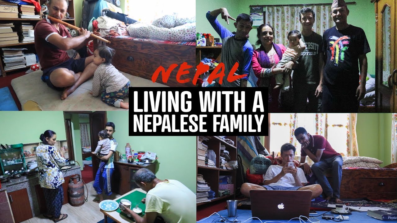 Living with a local family in Nepal🇳🇵