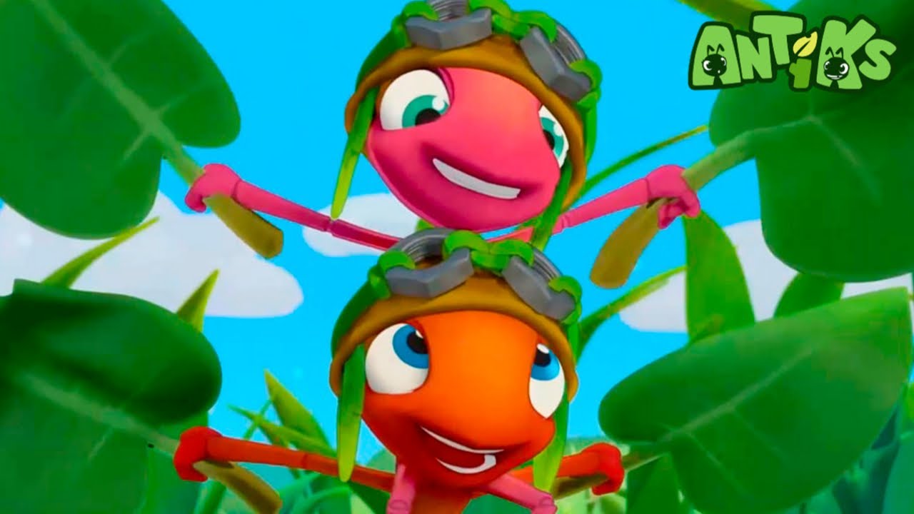 Oddbods Present: Antiks | FEARLESS HIGH FLYERS | Funny Cartoons For Kids