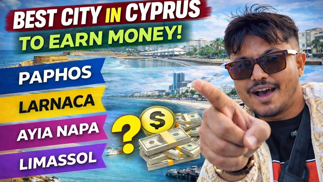 ✅ “BEST CITY IN CYPRUS?”✅ “WHERE MONEY IS MORE?”