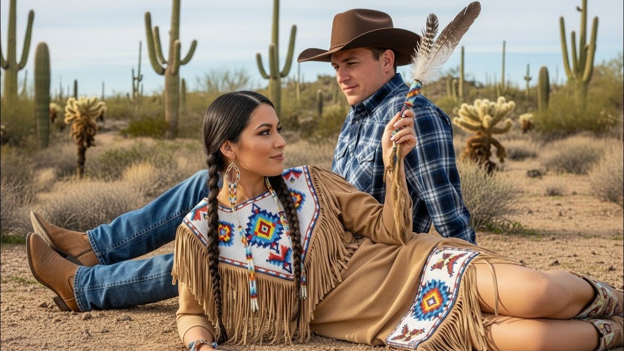 &ldquo;Cowboy Rescues an Apache Woman &ndash; But Finds Himself Captured by Love&rdquo;