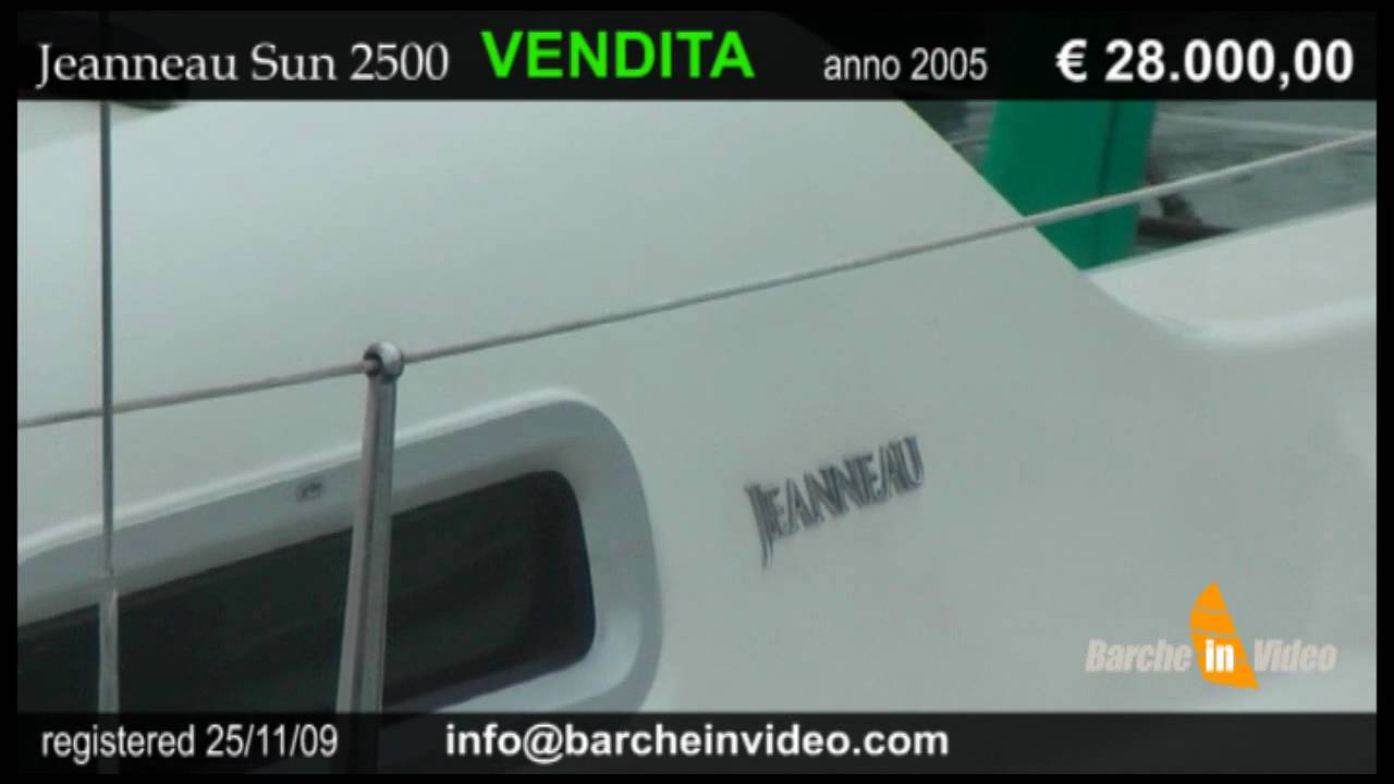 Jeanneau Sun 2500 USATO in VENDITA su Barcheinvideo - for-sale