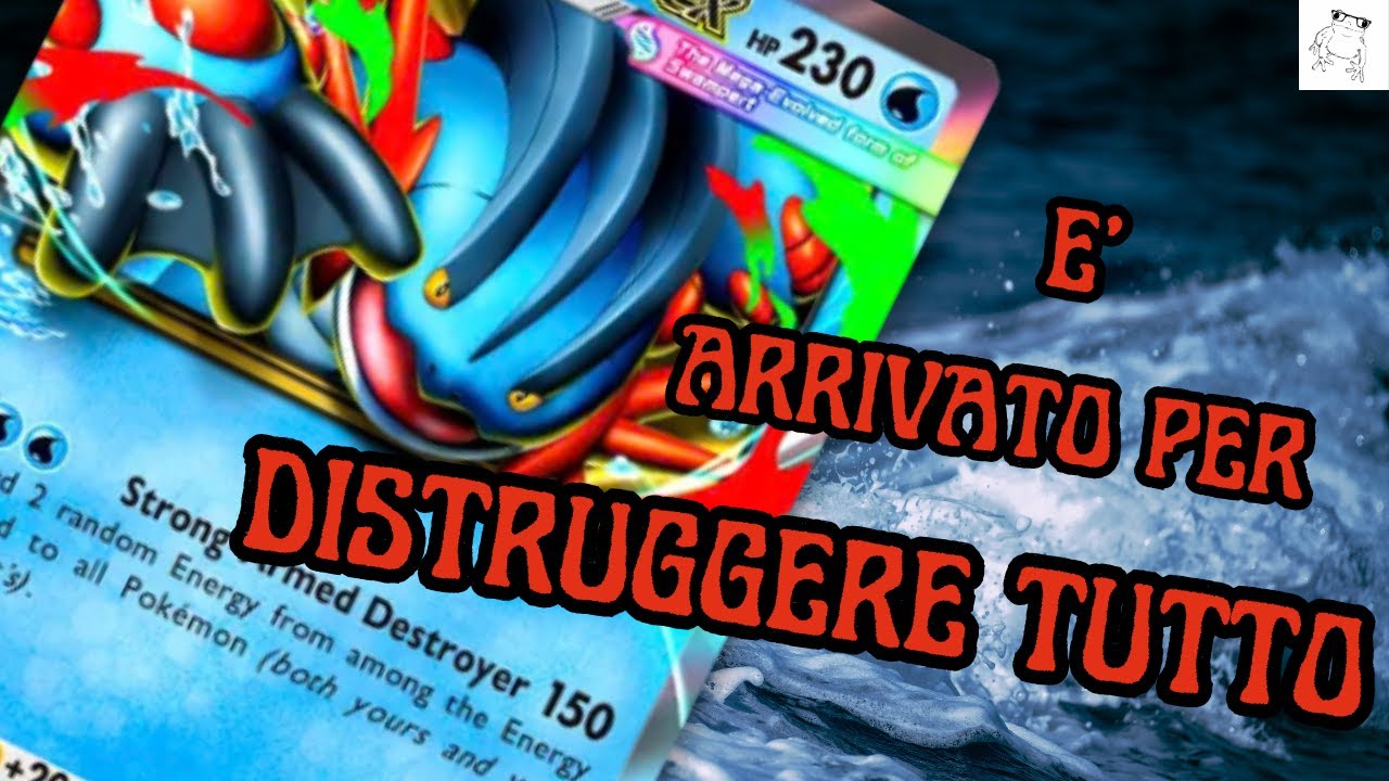 MEGA SWAMPERT EX è qui per distruggere energie, sogni e speranze! - Pokemon pocket tcg