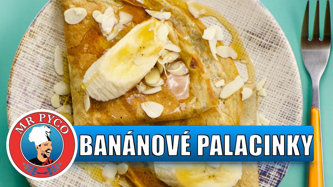 banánové palacinky 🍌 BΑΝΑΝΑ CREPES 👨‍🍳 Martin PYCO Rausch