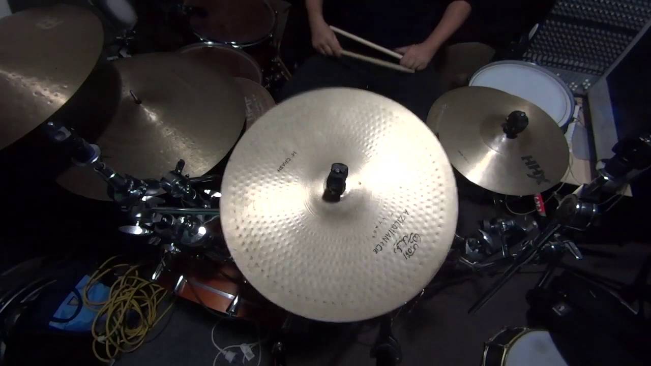14 Zildjian & Cie Vintage Crash thin cymbal sound test demo