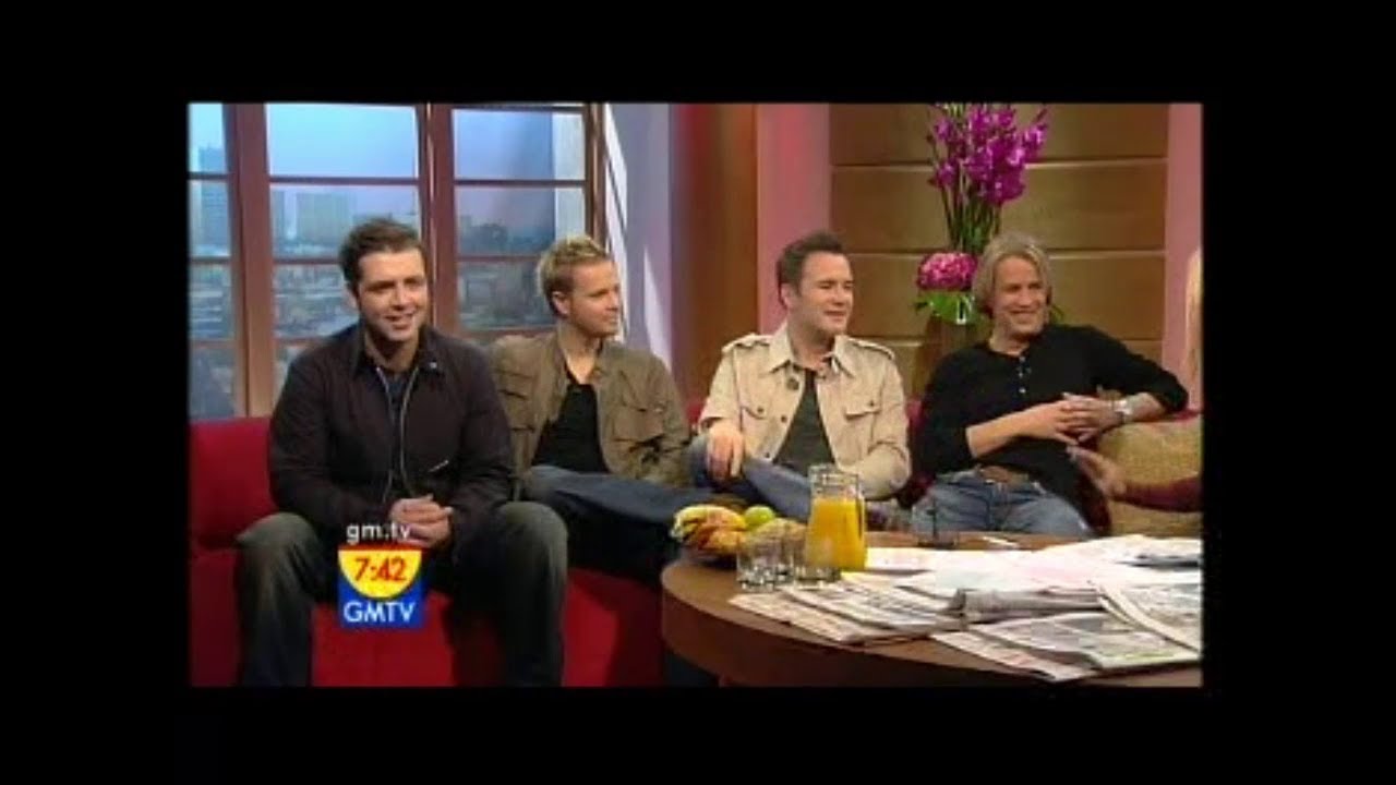 Westlife - Interview, GMTV Today 11.10.05